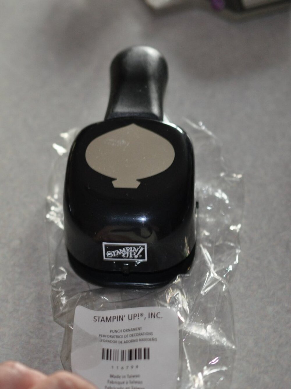 Stampin up Ornament punch New